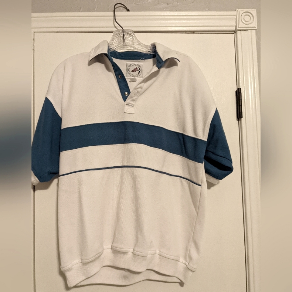 Vintage Greenline International Collared Knit Shirt Size XL